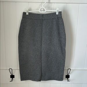 Ann Taylor Factory Charcoal Pencil Skirt
